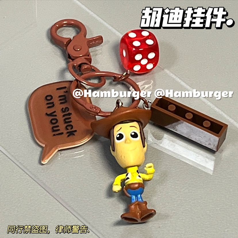 Móc Khóa Hình Nhân Vật Hoạt Hình Toy Story Xinh Xắn