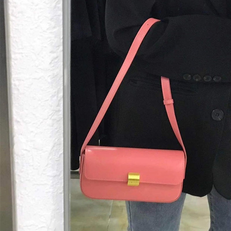 Túi Đeo Vai Màu Hồng Dễ Thương Thời Trang Cho Bạn Gái
