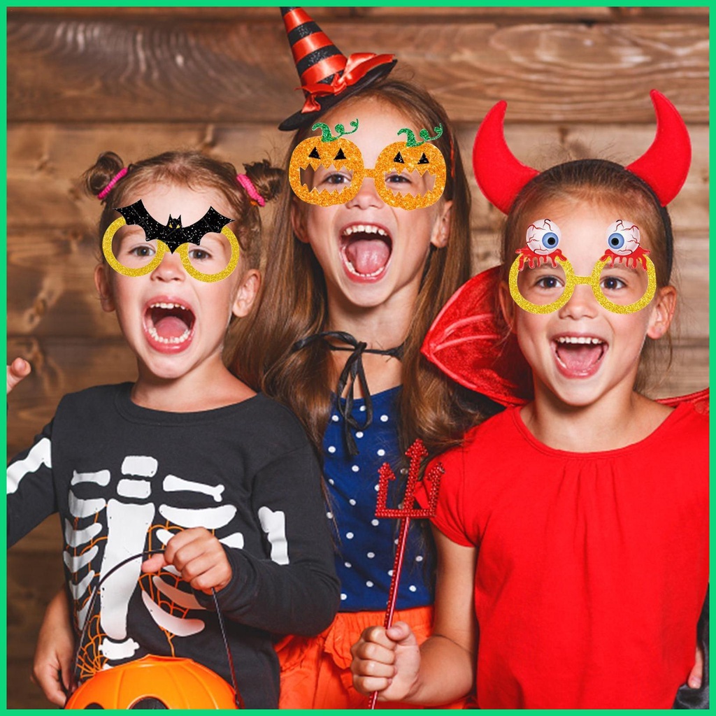 Set 6 Kính Mát Phong Cách Halloween Độc Đáo