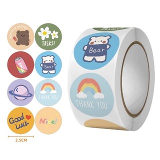 Cuộn sticker khen thưởng 500c/hình