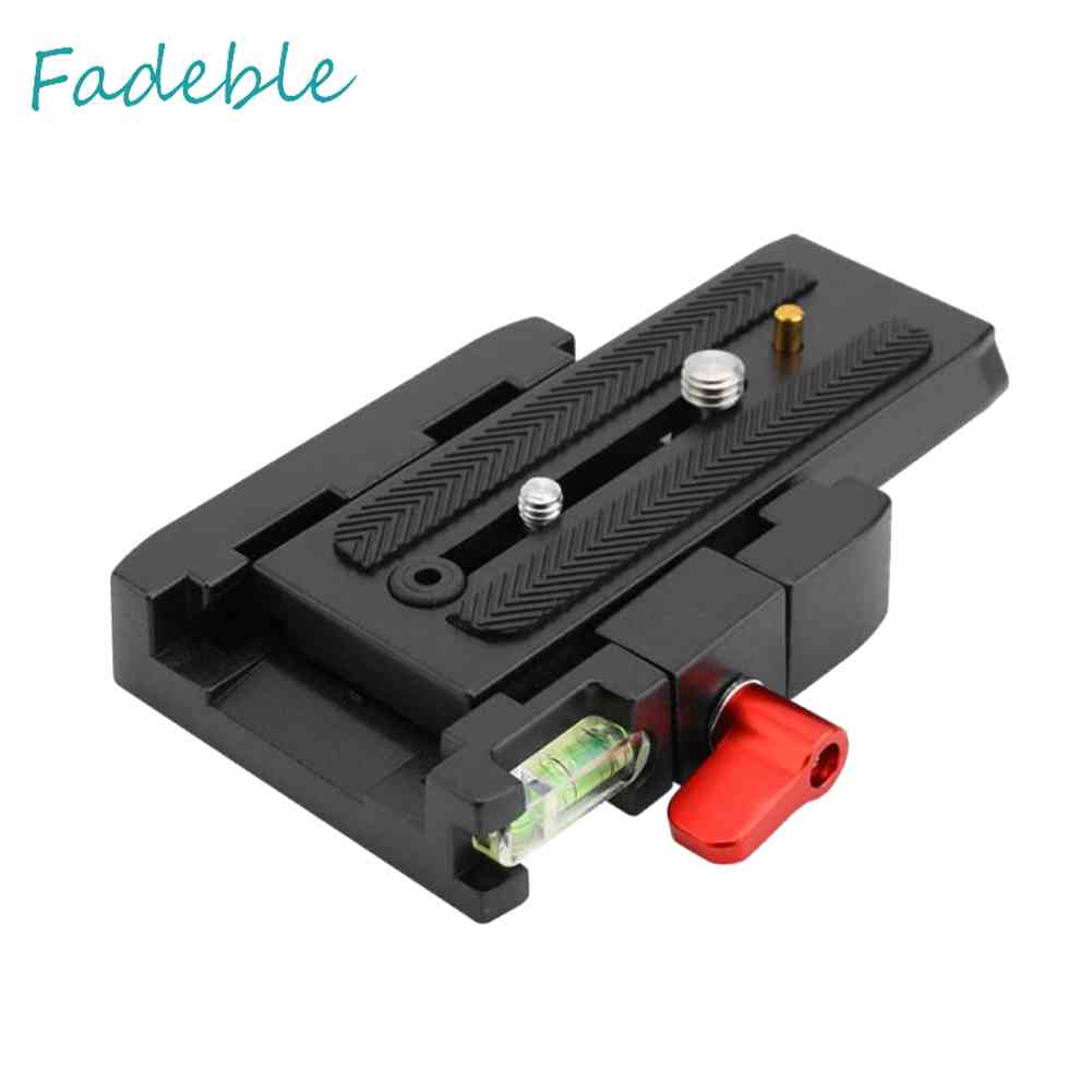 P200 Quick Release Plate Aluminium Alloy Clamp Tripod for Manfrotto 501 Q5