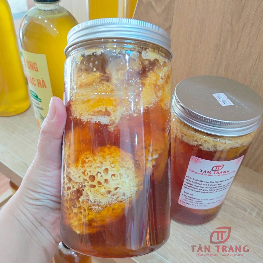 Mật Ong Rừng Có Sáp (Ong Khoái) | 1 kg