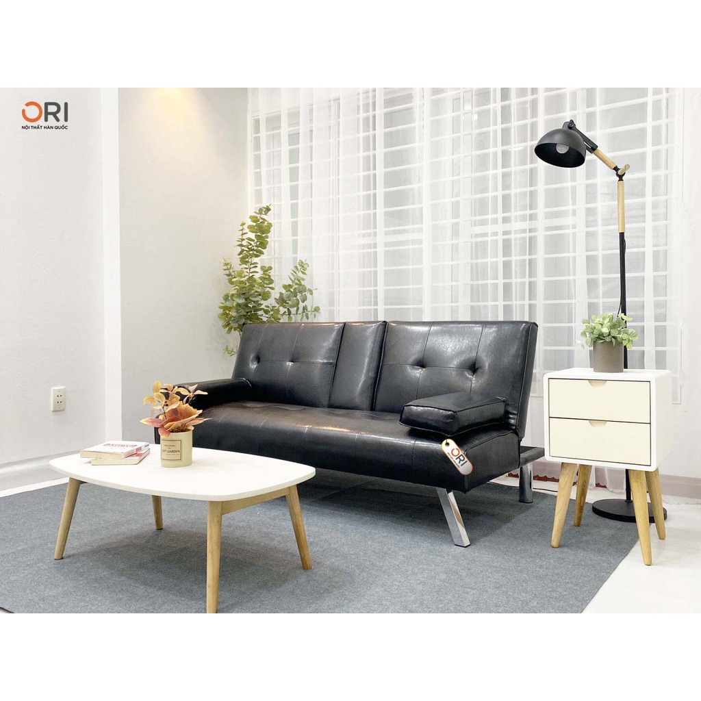 Sofa bed 4 chức năng phong cách châu âu kết hợp kệ để ly nước tiêu chuẩn xuất khẩu hàn quốc thương hiệu ORI