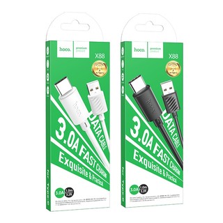 Cáp sạc nhanh cho android hoco x88 typec sạc nhanh 2.4a dài 1m - chính hãng