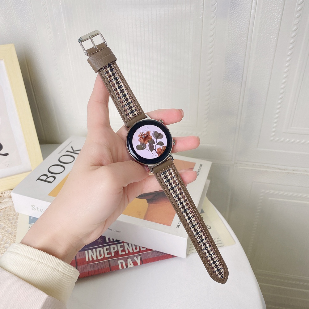 Dây Đeo 20mm 22mm Cho Đồng Hồ Thông Minh Samsung Galaxy Watch 4 / 5 / Active 1 2 Huami Amazfit Gtr Huawei Gt 2 46mm Gear S3 S2