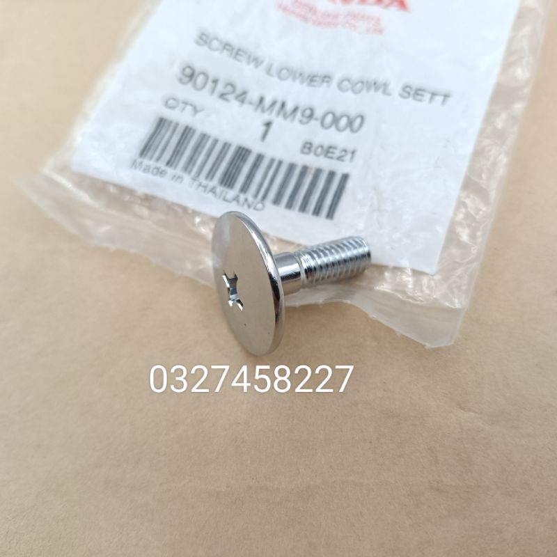 Ốc, vít bắt bửng yếm xe WAVE THÁI, FUTURE 1 zin Honda