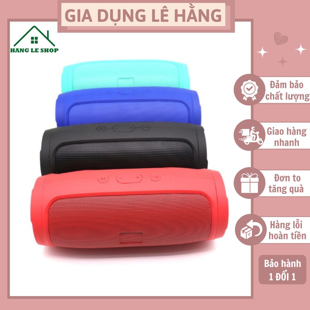 Loa Bluetooth Cầm Tay Charge Mini 3 Nhiều Màu Sắc, Bass Siêu Ấm - Mã J007 [Giá Rẻ]
