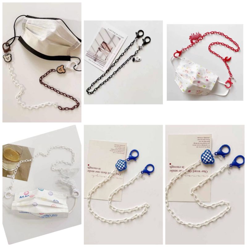 Các mẫu dây đeo khẩu trang/ kính dễ thương tiện lợi