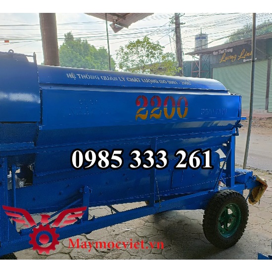 Khung máy tuốt lúa liên hoàn VMTL2000 dài 2 mét 2 - Miễn phí vận chuyển về Hưng Yên