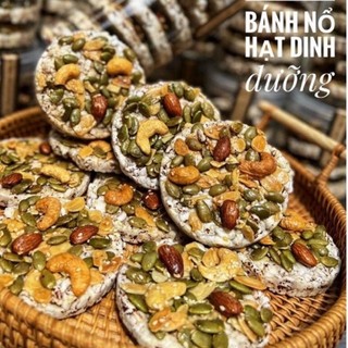 250g bánh nổ hạt dinh dưỡng