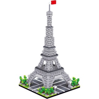 Lắp Ráp Architecture - Lezi 8002 Xếp hình tháp Eiffel ( 3585 mảnh ghép )