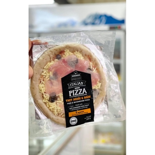 [HOẢ TỐC] Pizza Ý heo muối và nấm