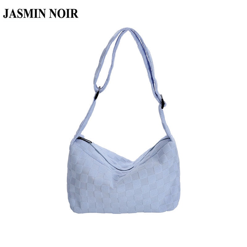 Túi xách JASMIN NOIR đeo vai hình gối thiết kế đơn giản thời trang dành cho nữ