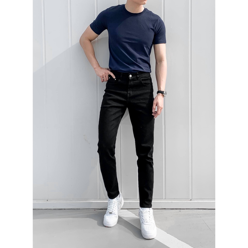 Quần Jean Nam Bạc 2STOREGLE Dáng Ôm Chất Mịn Ít Phai Màu Phong Cách Công Sở