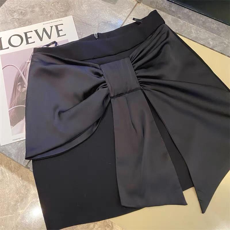 Chân váy bigsize nơ to cao cấp chubby07-1022