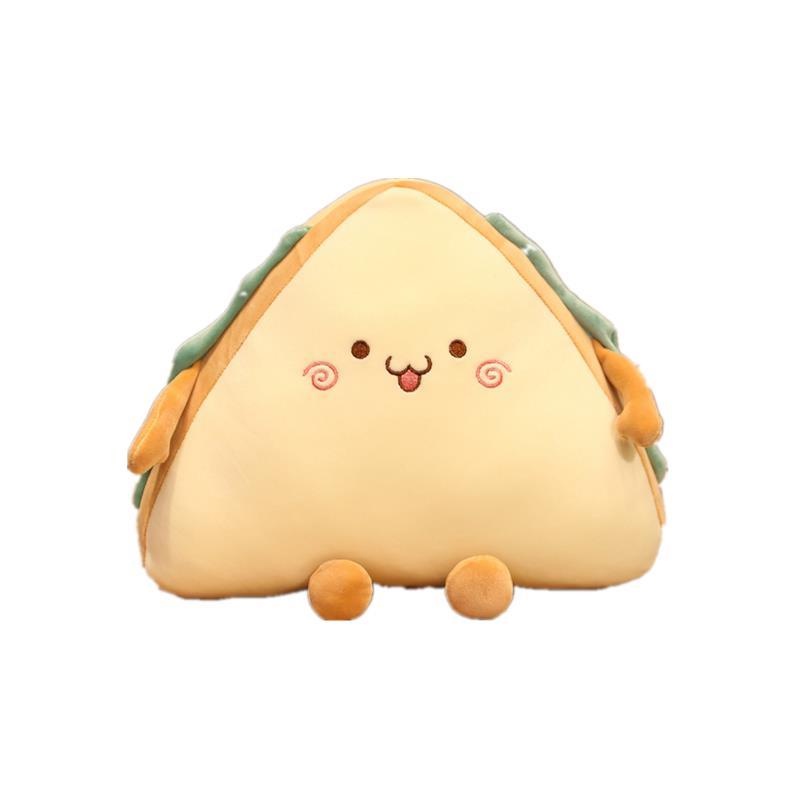 Thú Nhồi Bông Hình Bánh Sandwich Siêu Mềm Sáng Tạo