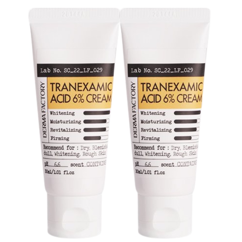 Set 2 Gói Kem Axit Hyaluronic 6% 30ml DERMA FACTORY 2025
