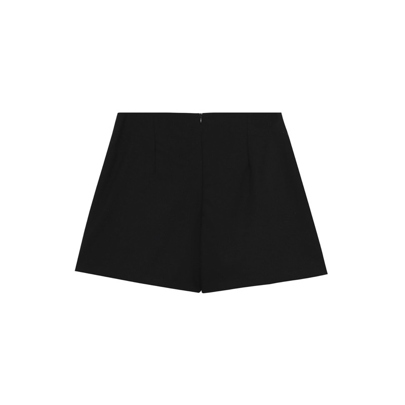 MONSTIER - Quần Váy Chữ A - Quần Skort Giả Váy Chữ A - Jelly Patch Pocket Skort