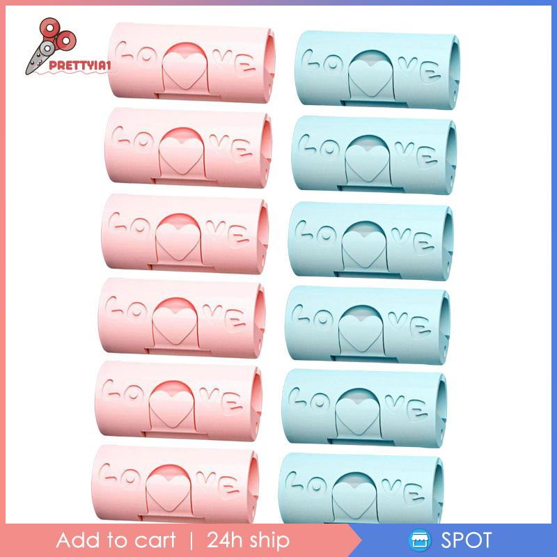 [Prettyia1] Kẹp Cố Định Chăn / Vỏ Gối Đa Năng Màu Hồng