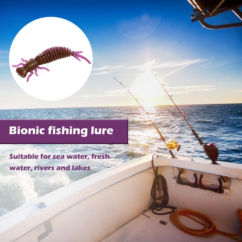 Set 10 Mồi Câu Cá Mềm 55MM Có Thể Tái Sử Dụng