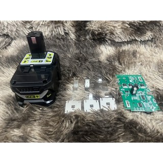 Vỏ mạch ryobi 18v 5s 2p pin lion, nhận sạc zin.