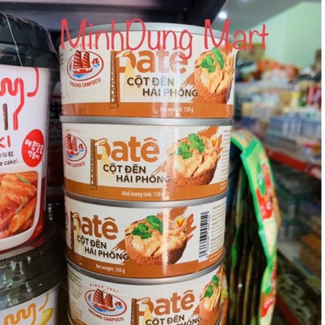 Pate cột đèn Hải Phòng hộp 150g