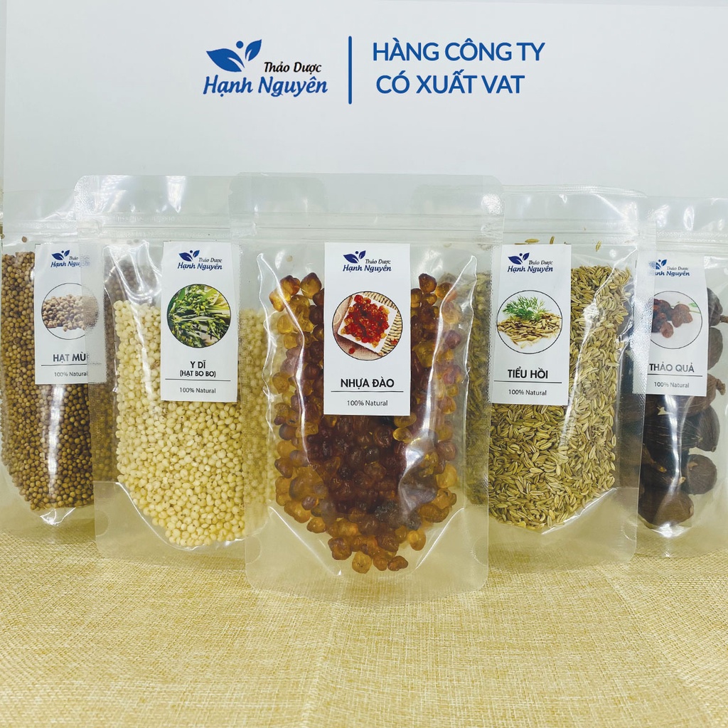 Quả dành dành 100g và 20 nguyên liệu tạo màu thực phẩm (tạo màu xôi, các loại bánh, nước uống)