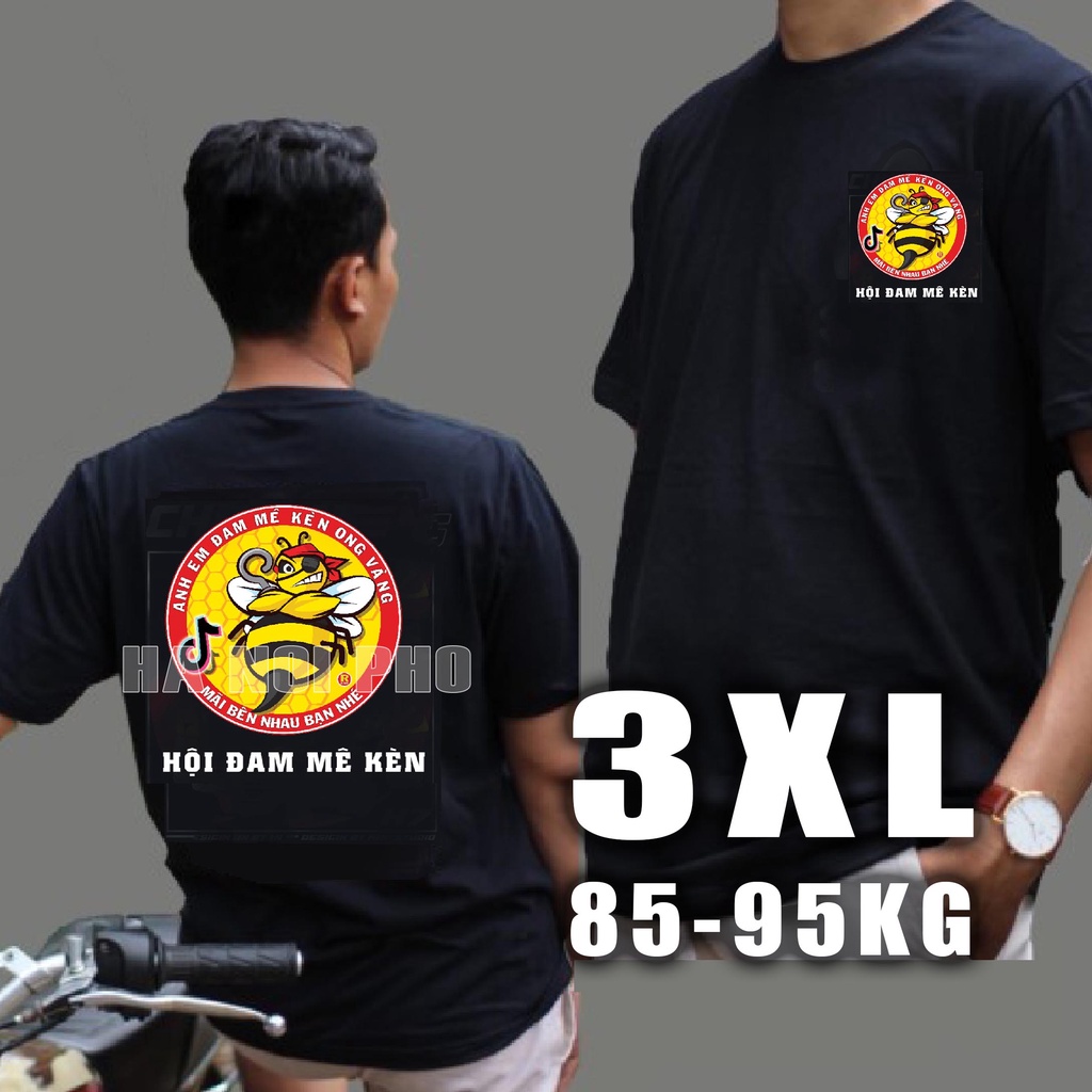 Áo thun Kèn Ong Vàng, áo Kèn Ông vàng cho Hội Còi Ong, Chất cotton mát | Hà Nội Phố Xe Tải