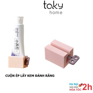 Cuộn Kẹp Ép Lấy Kem Đánh Răng Tiết Kiệm, Dụng Cụ Ép Nặn Tuýp Kem Đánh Răng, Nhỏ, Tiện Dụng Cho Gia Đình. TakyHome 5202
