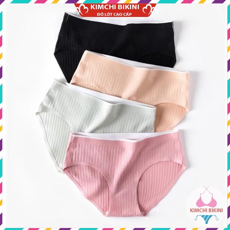quần nót nữ Cotton vải mềm cao cấp  KIMCHIBIKINI silit nữ Không Đường May Kháng Khuẩn QL019