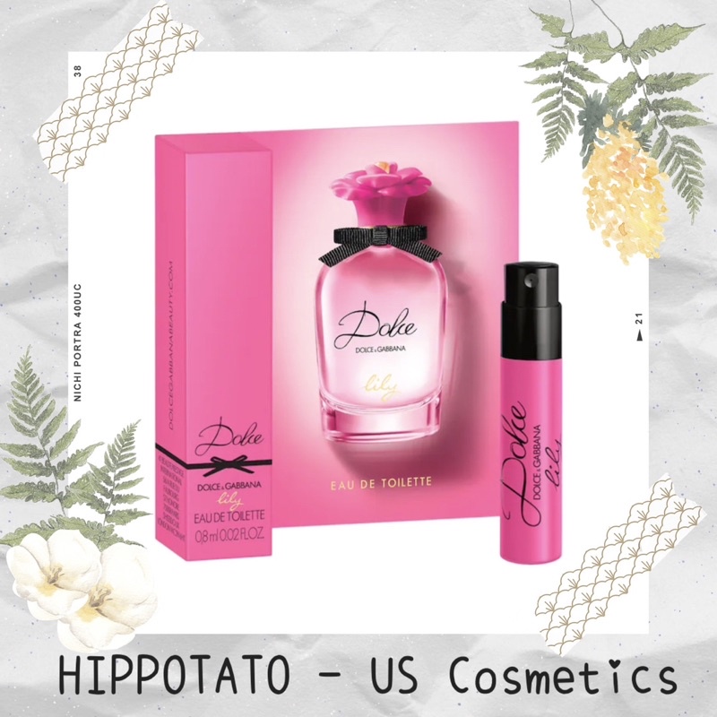 🌹 Dolce & Gabbana DG Lily EDT 0.8ml - Vial Sample Mẫu thử nước hoa