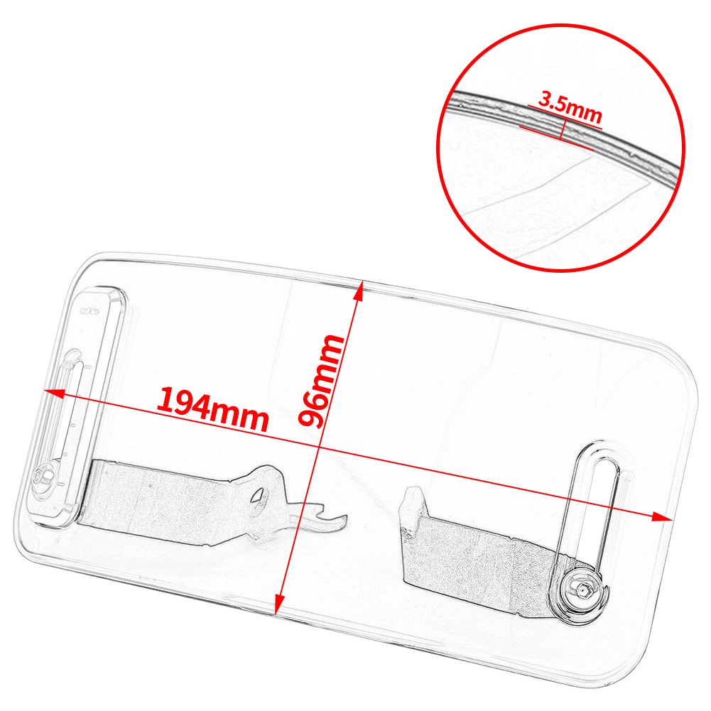 Kính Chắn Gió Kèm Giá Đỡ Dành Cho Xe Mô Tô Honda CB650R NEO SPORTS CAFE 2019 2020 2021 2022 CB 650R