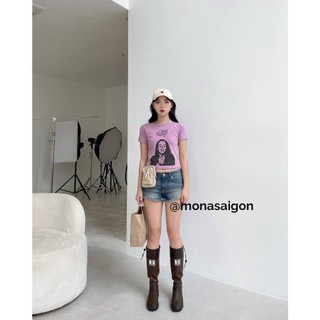Áo thun baby tee ôm MONÁ - JOLIE