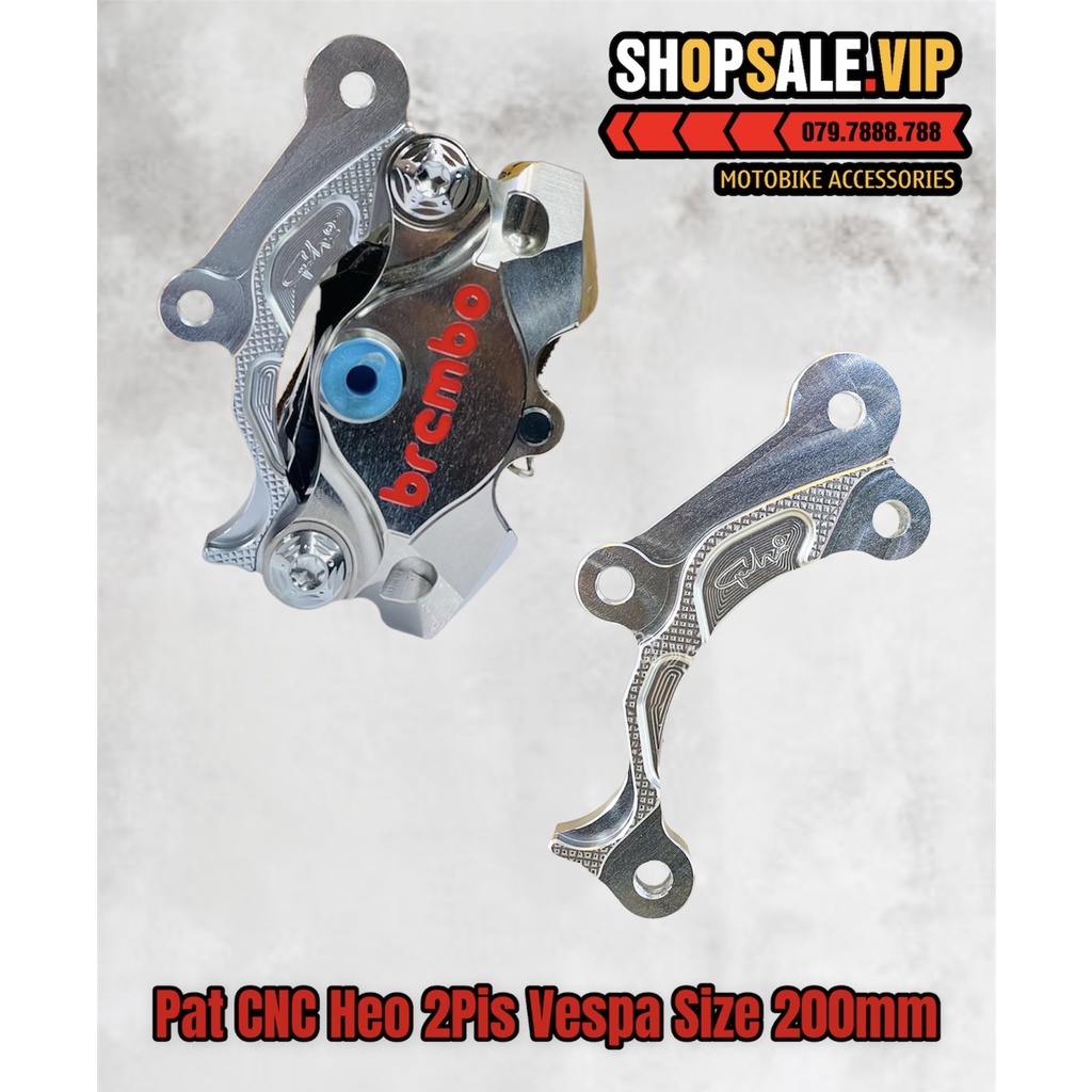 Pat Heo Trước 2Pis Cho Vespa Sprint Đĩa Size Zin