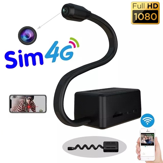 Camera 4G S13 Video FHD 1080P Siêu Nét Thiết Kế Đặc Biệt - Quan Sát Báo Động Chống Trộm, Model Mới Theo Dõi Từ Xa