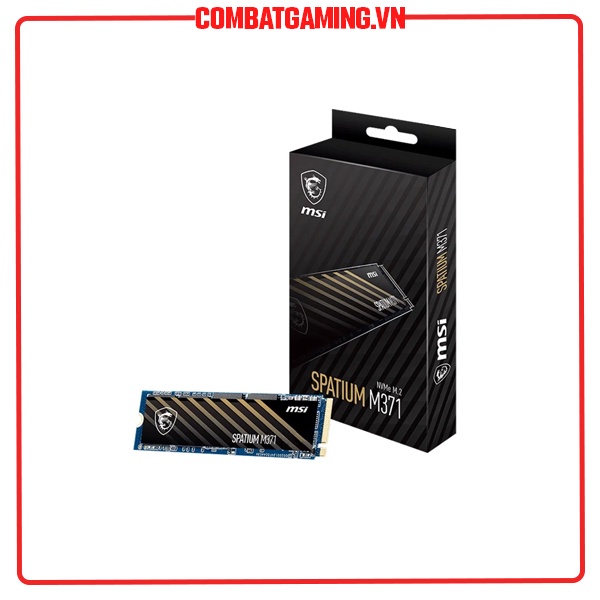 Ổ Cứng SSD MSI Spatium M371 M.2 NVMe Gen3x4 500GB Read/Write 2200/1150 MB/s