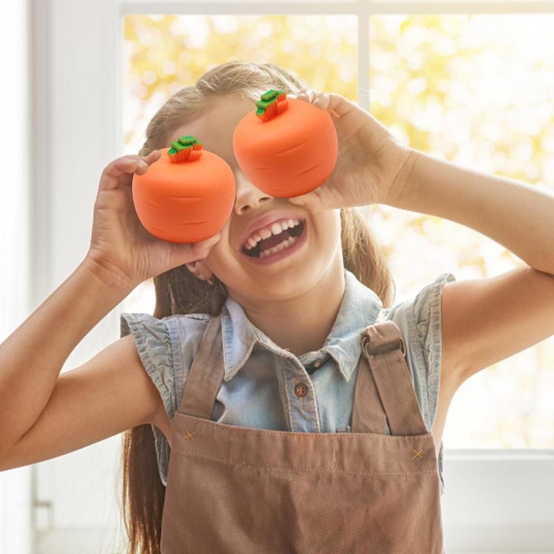 Đồ Chơi Bóp Giảm Căng Thẳng Hình Thỏ / Cà Rốt Màu Sắc Ngẫu Nhiên