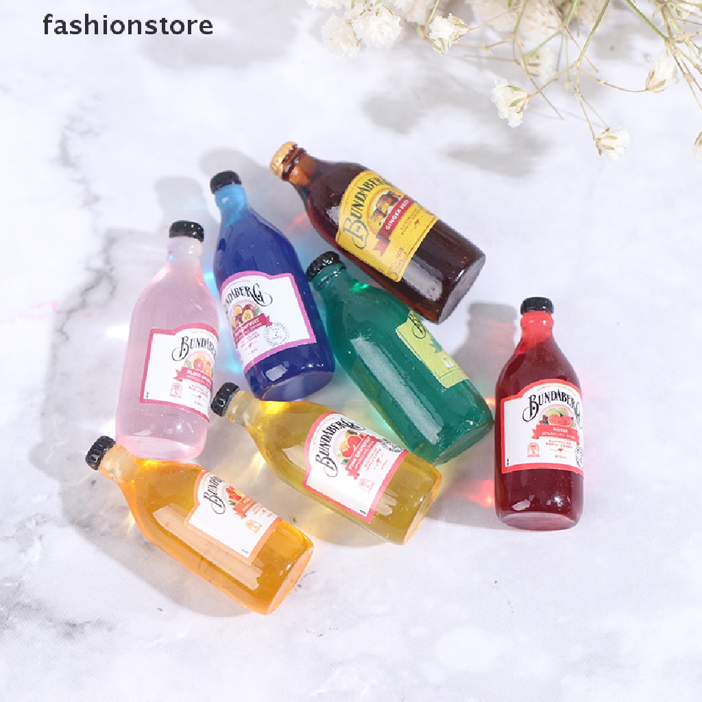 Set 10 Chai Nước Mini Tỉ Lệ 1: 12 1: 6 Cho Nhà Búp Bê