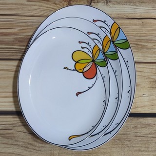 Dĩa hột xoài sứ Minh Long Daisy Bóng Bay - dĩa hột xoài sứ minh long