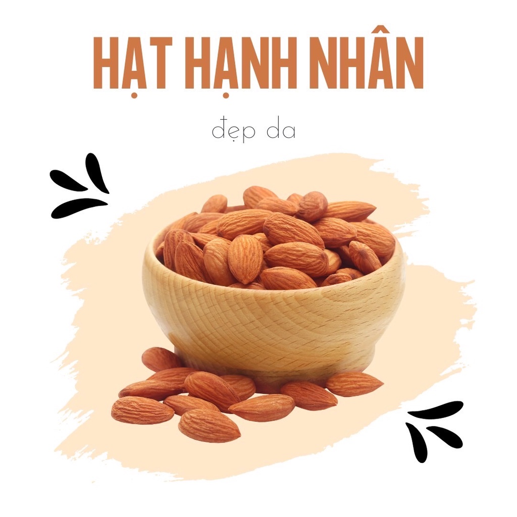 Hạnh nhân thái lát sống Mỹ 'Sliced Almond' [Chuyện của Hạt - Hạt dinh dưỡng nhập khẩu]