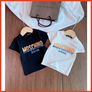 Áo Thun Cotton Ngắn Tay Cho Bé Trai Bé Gái Size Nhí (Mochi, Kap.pa, N.YC)