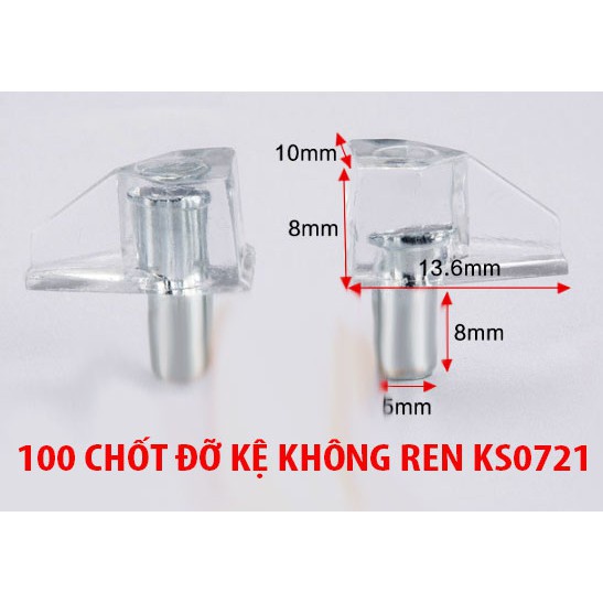 Chốt đợt nhựa, chốt đỡ kệ