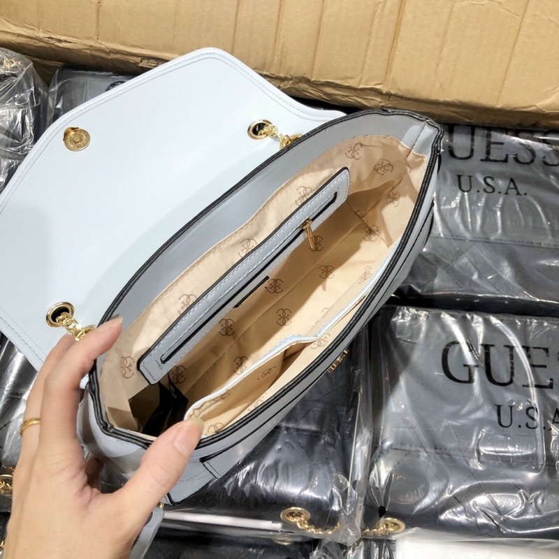 TÚI XÁCH NỮ GUESS ALENNA QUILTED FLAP