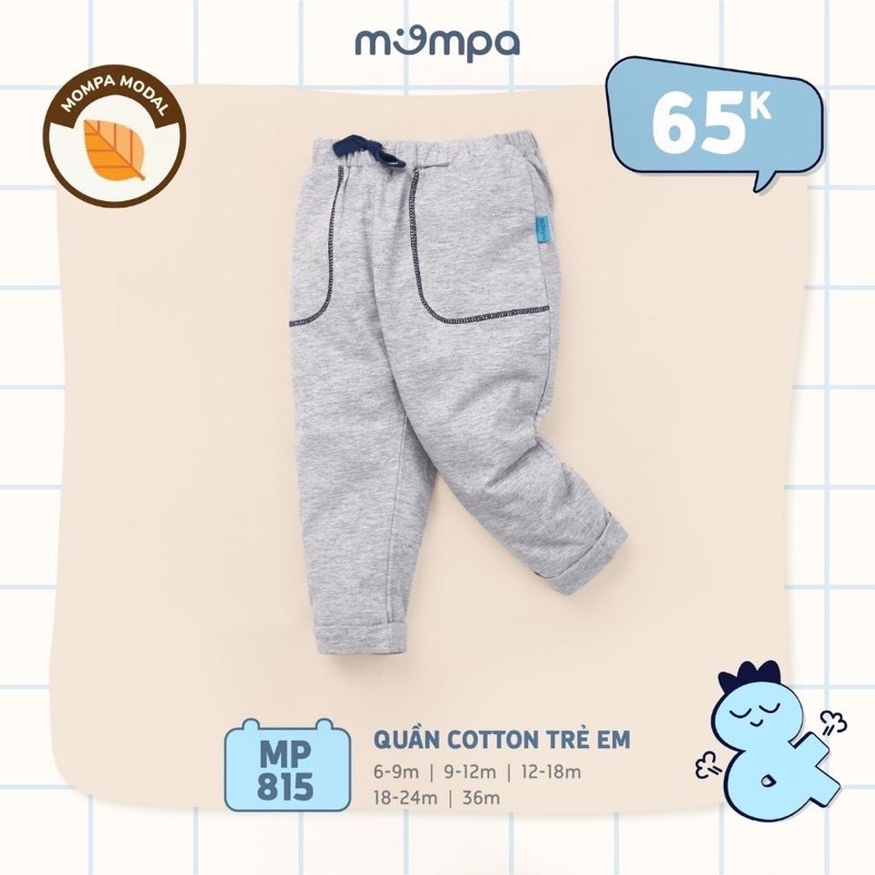 [ Mompa ] Áo, quần cotton dài tay