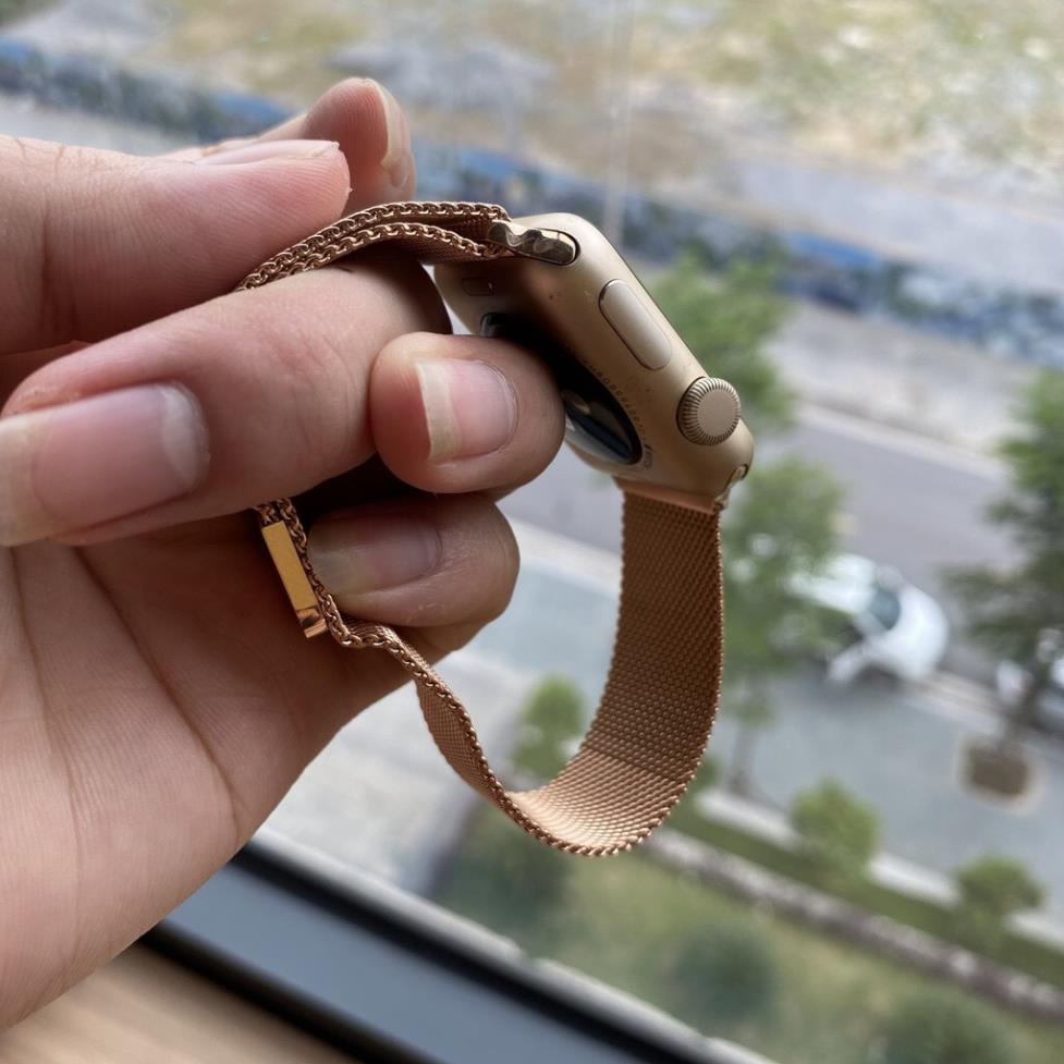 Dây Đeo Đồng Hồ Thông Minh Dây Thép Milan Apple Watch Size 38mm và 42mm | BigBuy360 - bigbuy360.vn