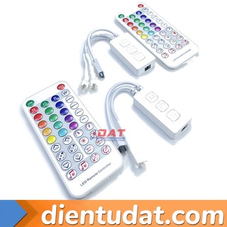 Bộ điều khiển led rgb chạy hiệu ứng - nháy theo nhạc sp611e dùng app - remote
