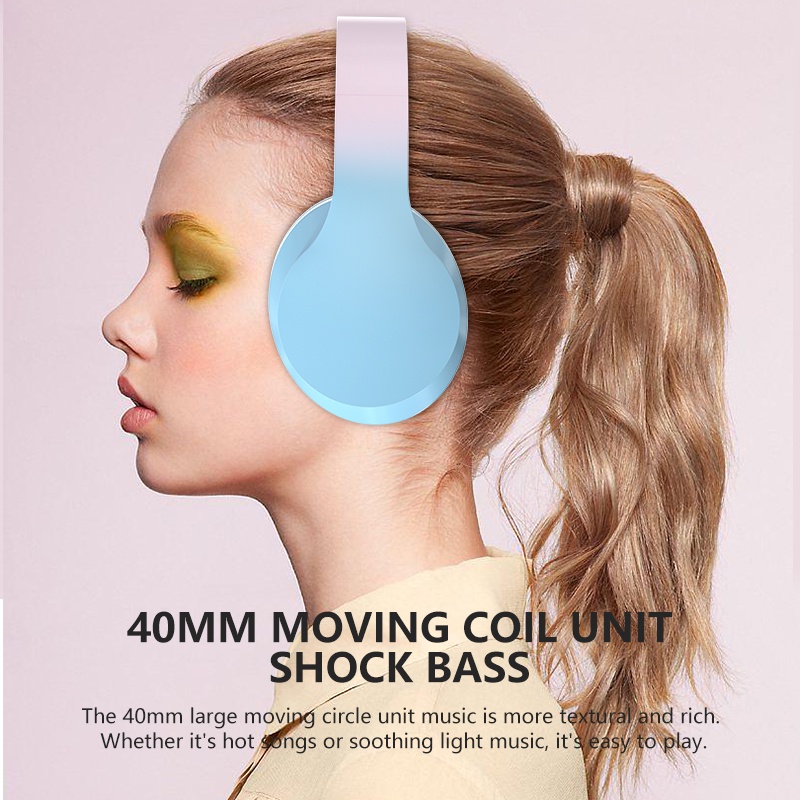 Tai nghe thể thao bluetooth không dây VITOG âm thanh nổi hifi chống ồn nhiều màu sắc tiện dụng