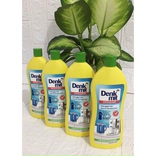 Dung dịch tẩy cặn canxi nước Denkmit khử cặn ấm siêu tốc, máy pha cà phê
