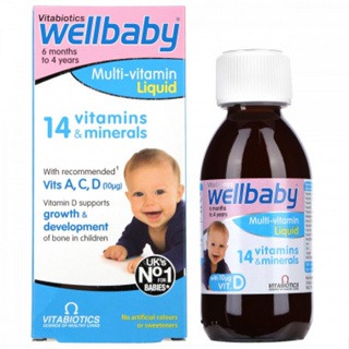 Vitamin tổng hợp cho bé Wellbaby Multivitamin