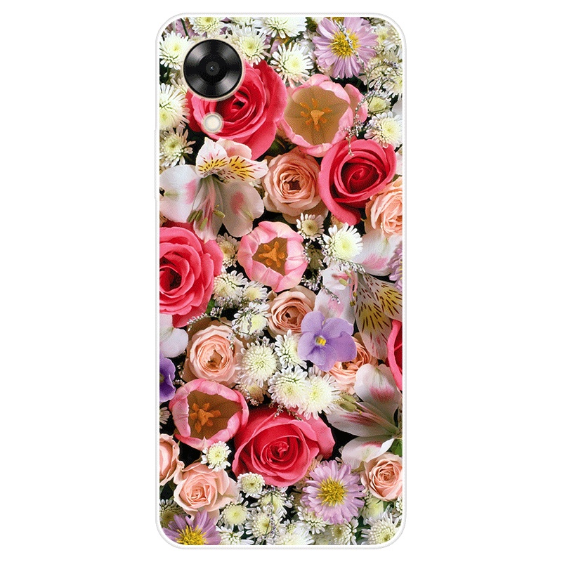 Ốp Điện Thoại TPU Dẻo Họa Tiết Hoạt Hình Dễ Thương Cho OPPO A17k OPPOA17k A 17K